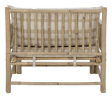 Bloomingville Corfu Lounge Chair with Cushions, Bamboo