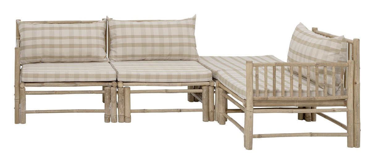 Bloomingville Corfu Module Lounge Sofa Right Corner, Bamboo