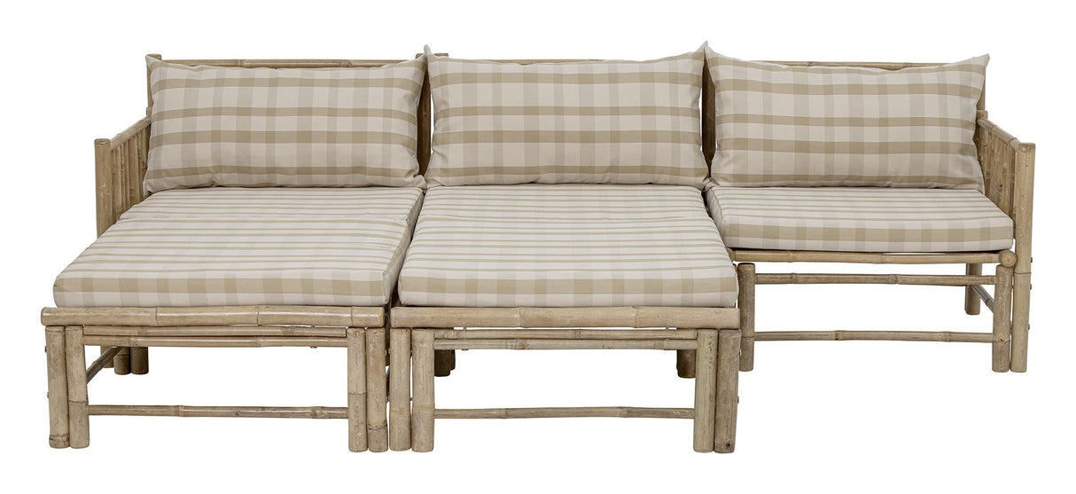 Bloomingville Corfu Module Lounge Sofa Right Corner, Bamboo