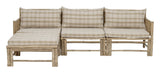 Bloomingville Corfu Module Lounge Bed Left Corner, Bamboo