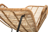 Bloomingville Lake Lounge Chair in Rattan, Nature