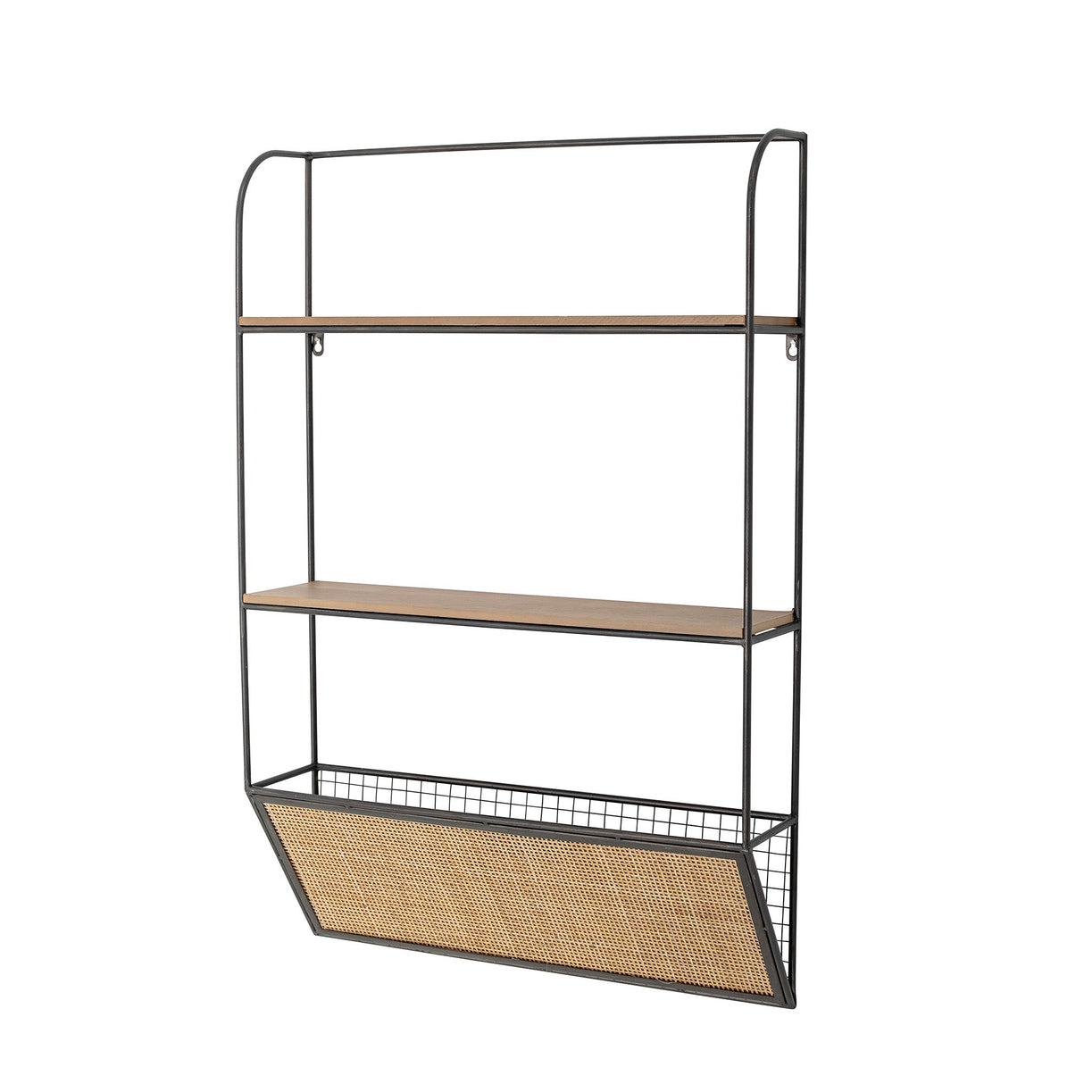 Bloomingville Lesley Shelf in rattan, 60x15, Nature