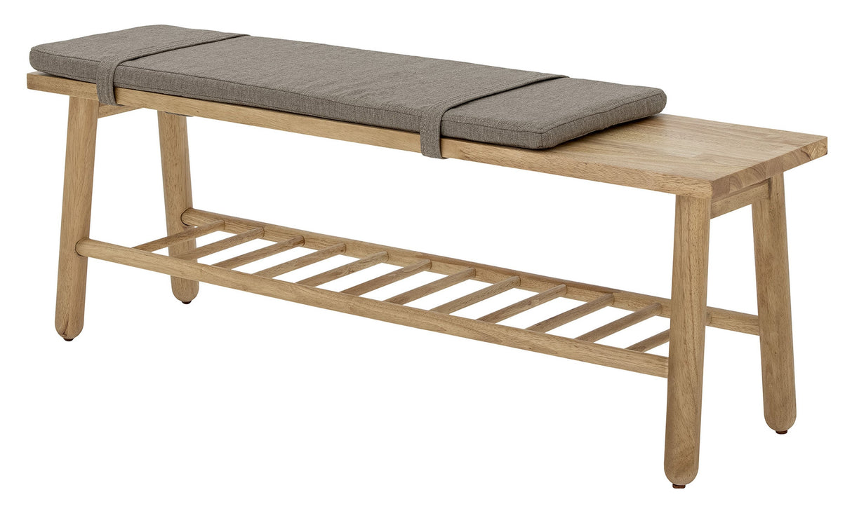 Bloomingville Linde Bench, Nature, Rubber Wood