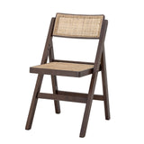 Bloomingville Loupe Dining Chair, Brown, Rubber Wood