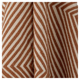 Bloomingville Madeleine Cozy Blanket Orange, Cotton