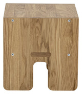 Bass Stool, Brown, Oak