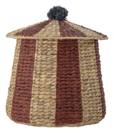 Birsen Basket w. lid - Red