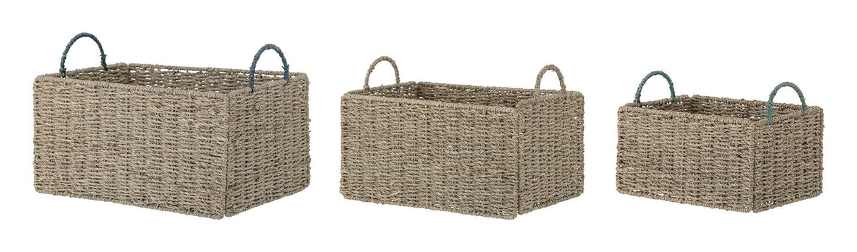 Fenter Basket set of 3, Seagrass