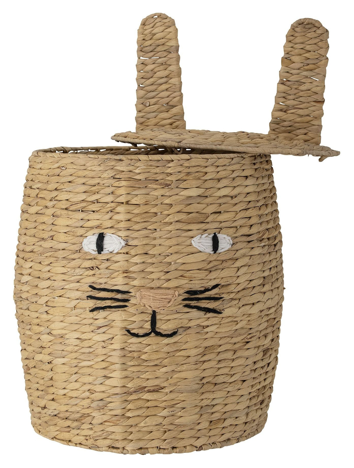 Nelle Basket w. Lid, Nature