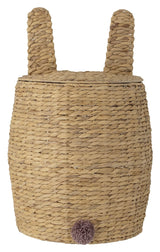 Nelle Basket w. Lid, Nature