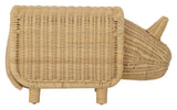 Soffe The stool with storage room, Rattan