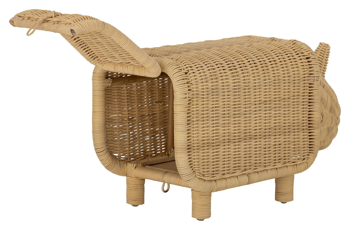 Soffe The stool with storage room, Rattan