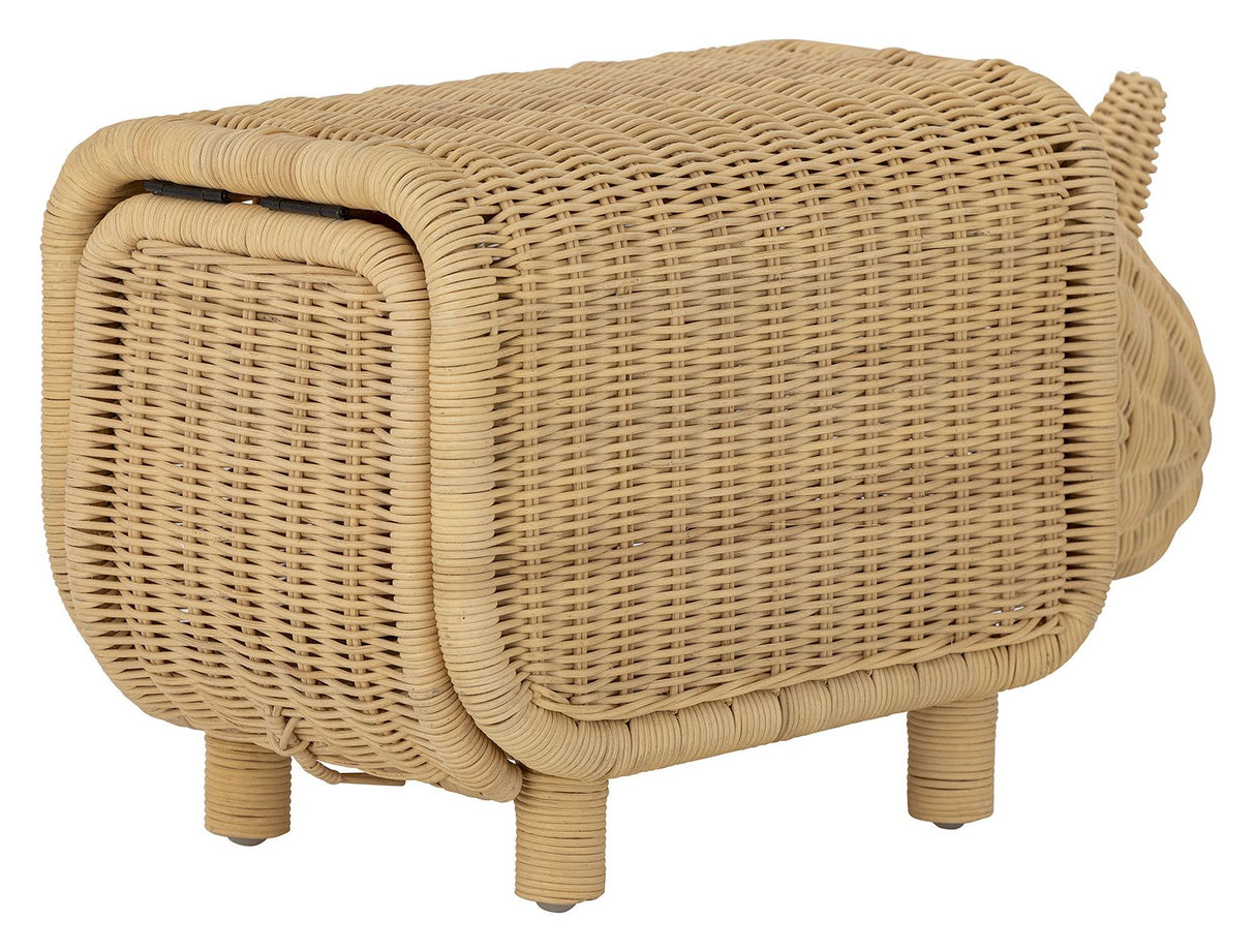 Soffe The stool with storage room, Rattan