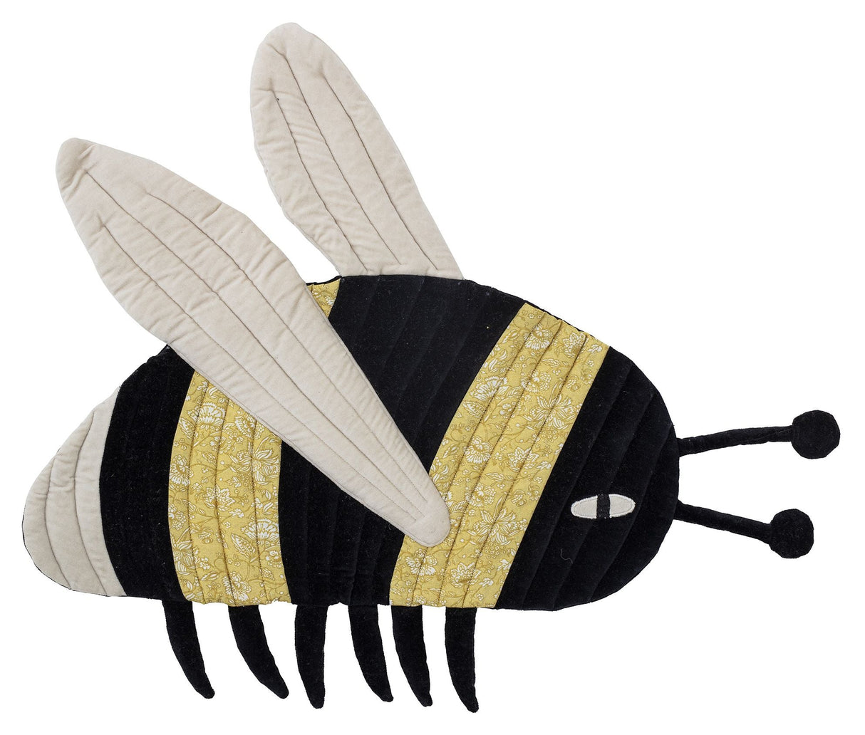 Tibbe Wall Decoration, Black/Yellow