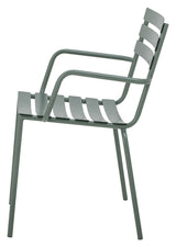 Bloomingville Monsi Garden Chair, Green, Galvanized Metal