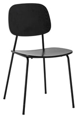 Bloomingville Monza Dining Chair Plywood, Black