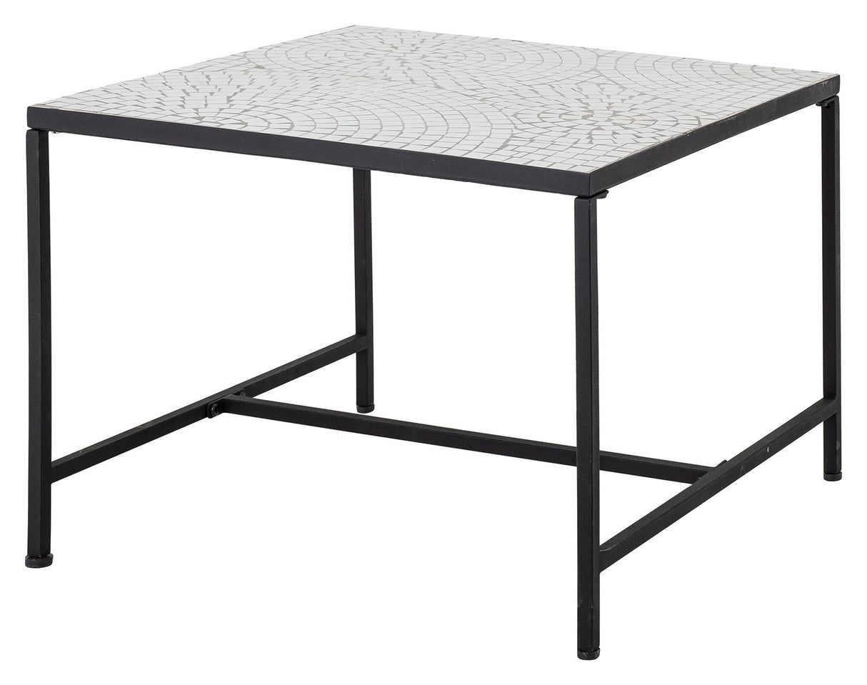 Bloomingville Niah Coffee Table, White, Stone