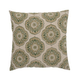 Bloomingville Nicolina Cushion Green, Cotton