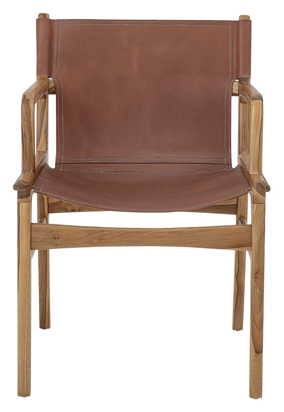 Bloomingville Ollie Lounge Chair Brown Leather