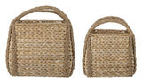 Bloomingville Selma Basket Set of 2, Bankuan grass