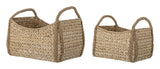 Bloomingville Selma Basket Set of 2, Bankuan grass