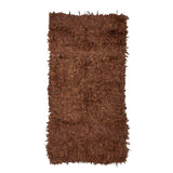 Bloomingville Serah Carpet Brown, Leather