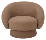 Bloomingville Ted Lounge Chair Brown Polyester