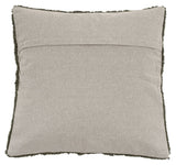 Bloomingville Turin Cushion Green, Cotton