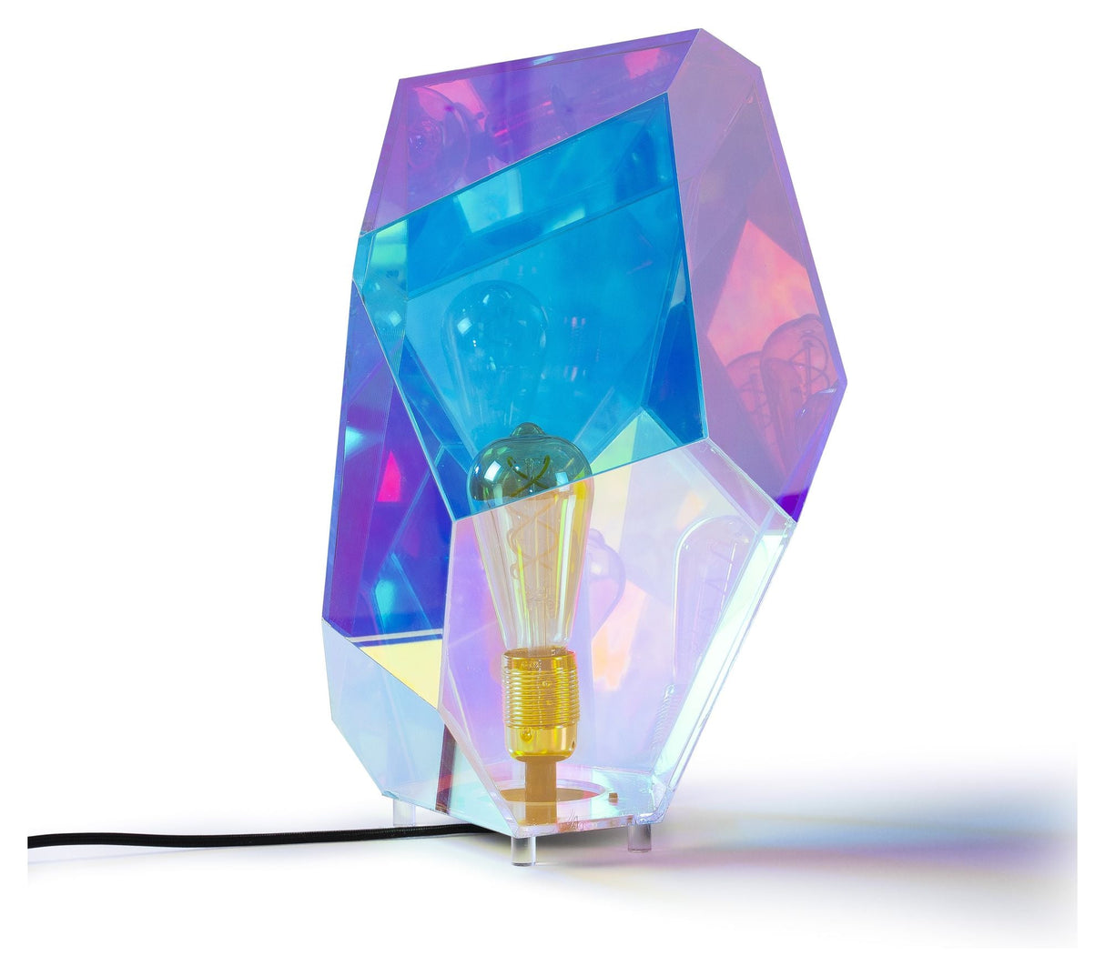 Diamond Dear Table Lamp, Holographic