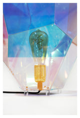 Diamond Dear Table Lamp, Holographic