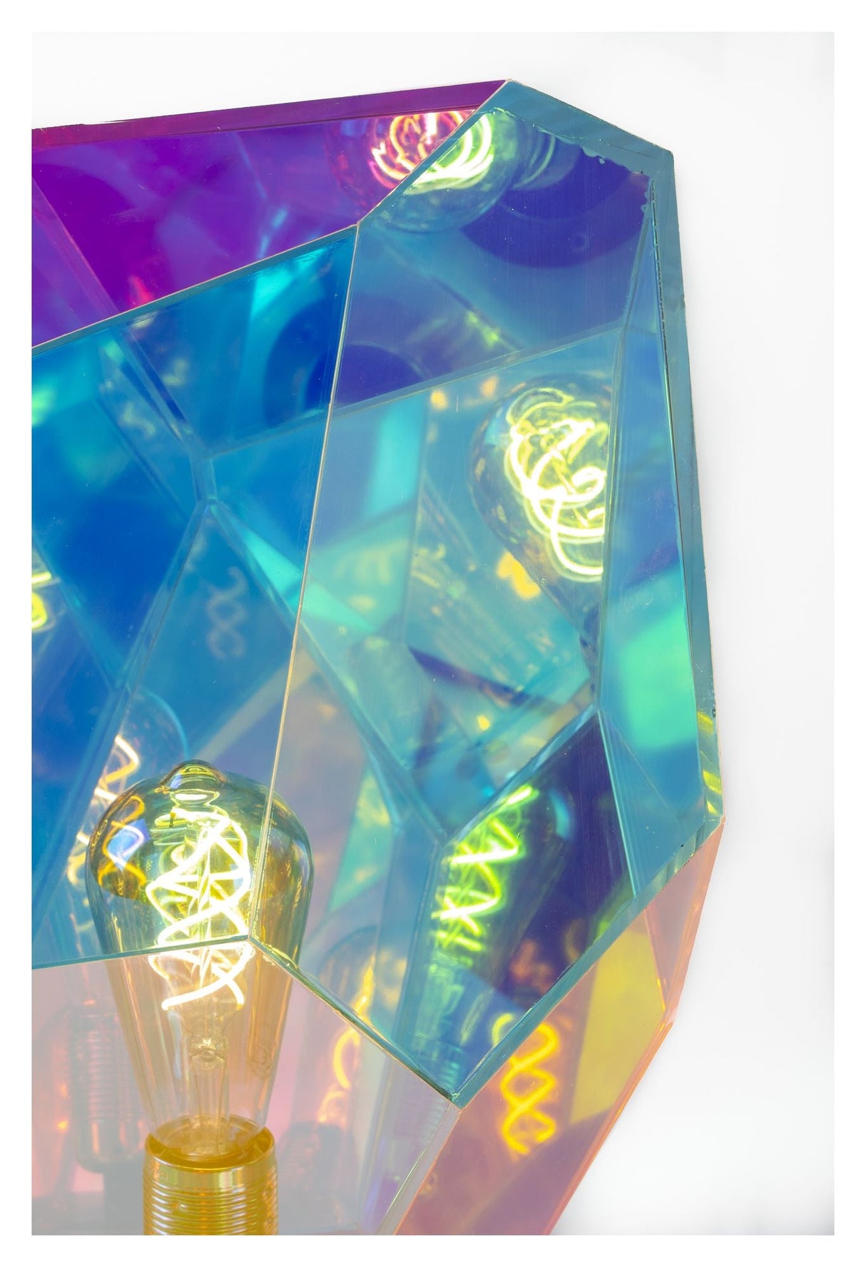 Diamond Dear Table Lamp, Holographic