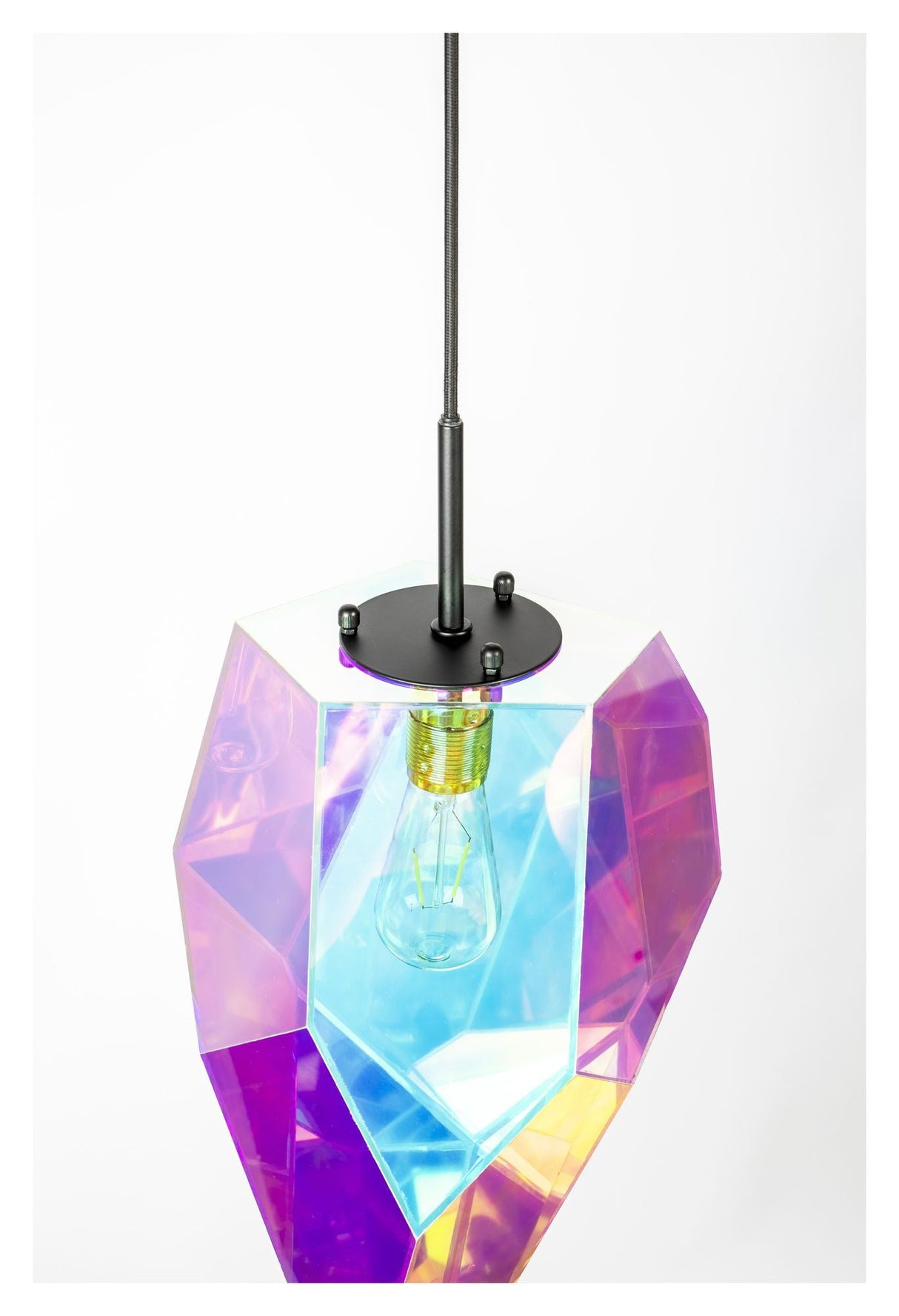 Diamond Dear Pendant, Holographic