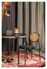 Don´t Stop The Webbing Dining Chair, Black, Rattan