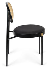 Don´t Stop The Webbing Dining Chair, Black, Rattan