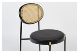 Don´t Stop The Webbing Dining Chair, Black, Rattan