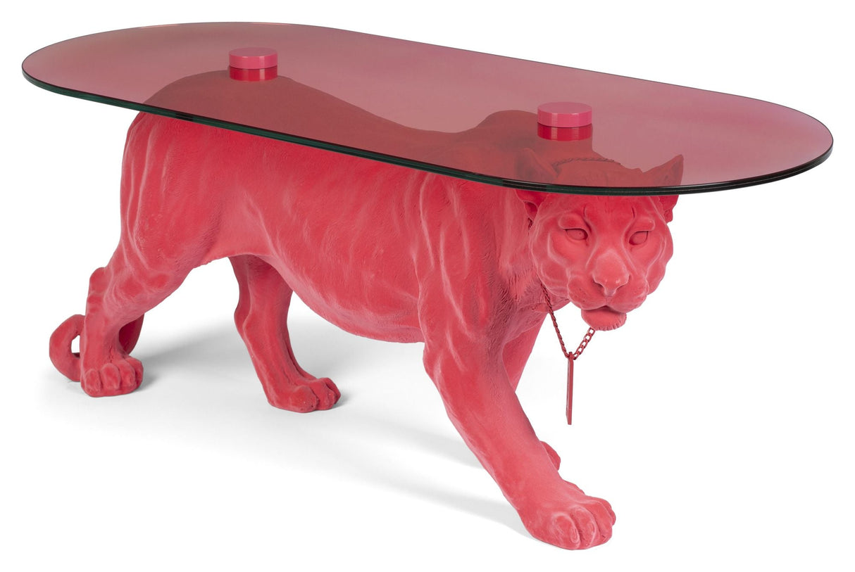 Dope as Hell Coffee Table, Pink, 90x40