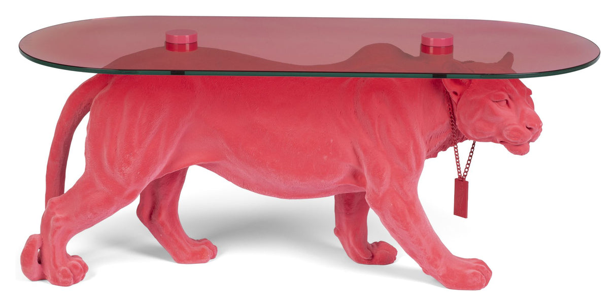 Dope as Hell Coffee Table, Pink, 90x40