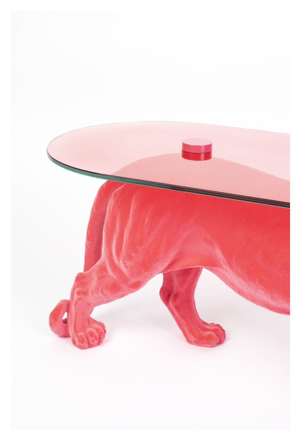 Dope as Hell Coffee Table, Pink, 90x40