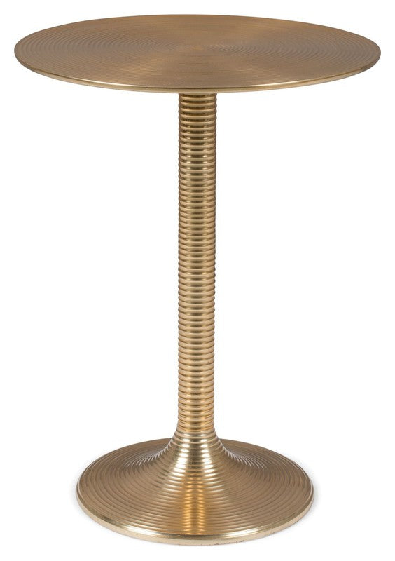 Hypnotising Side Table Gold, Ø37