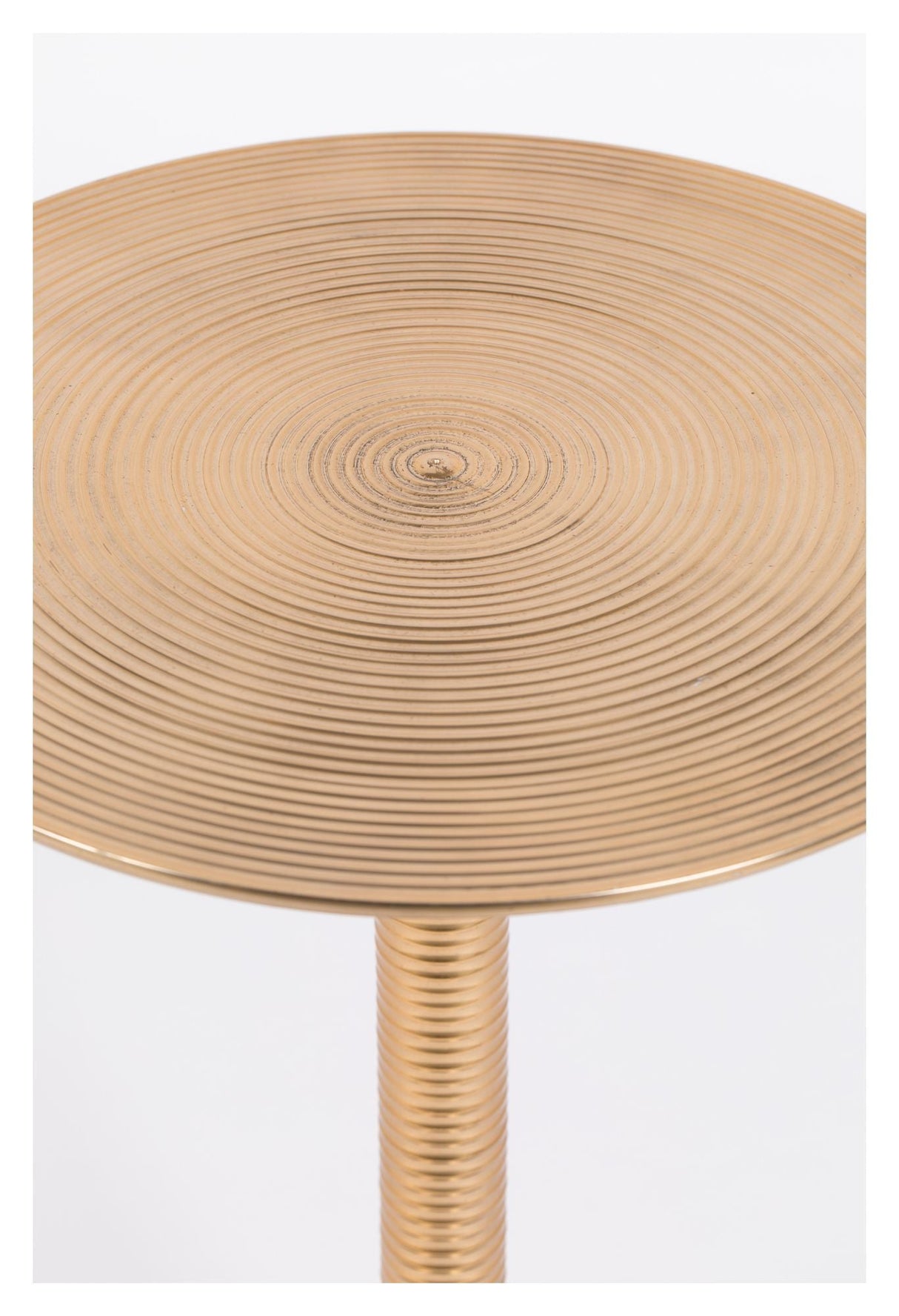 Hypnotising Side Table Gold, Ø37