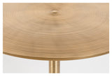 Hypnotising Dining table, Gold, Ø92