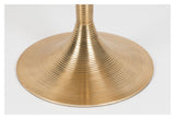 Hypnotising Dining table, Gold, Ø92