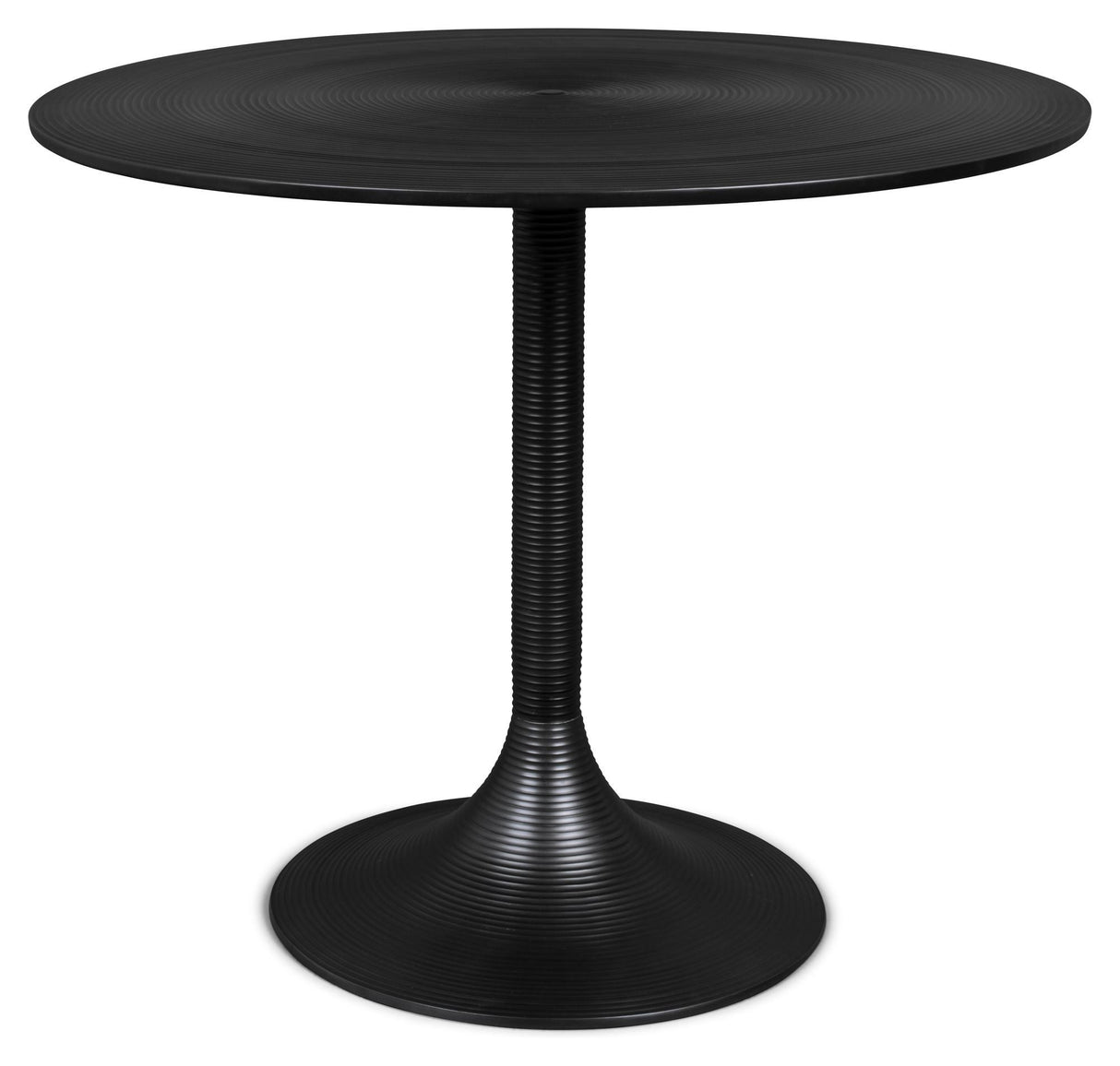 Hypnotising Dining Table - Black, Ø92