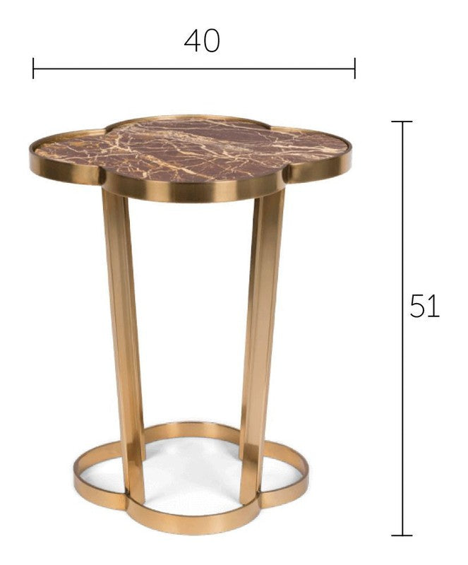 It´s Marblelicious Side Table - Brass