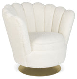 Mother of All Shells Lounge Chair - Teddy Offwhite