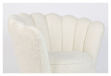 Mother of All Shells Lounge Chair - Teddy Offwhite