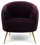 So Curvy Lounge Chair, Purple