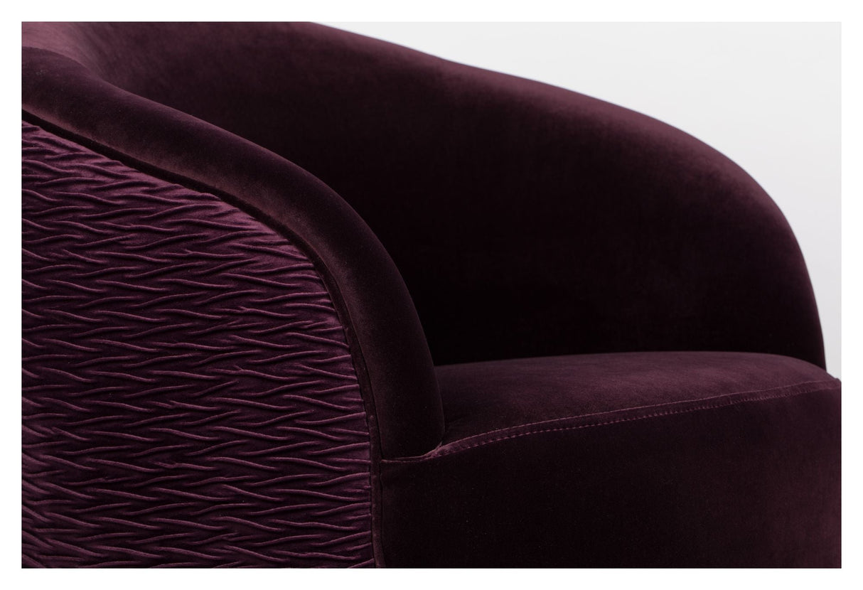 So Curvy Lounge Chair, Purple