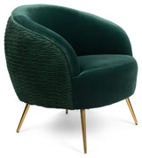 So Curvy Lounge Chair - Dark Green