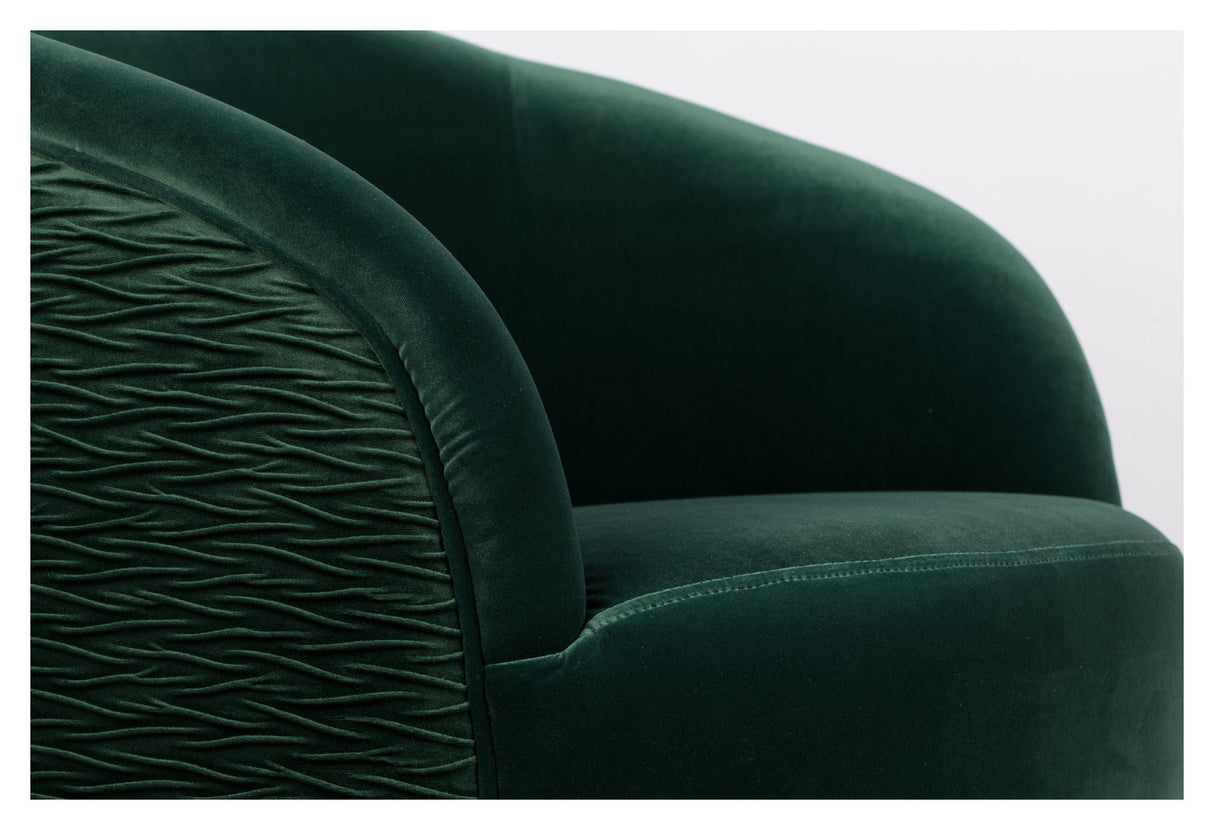 So Curvy Lounge Chair - Dark Green